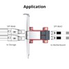 10Gtek Mini SAS Adapter SFF-8643 to SFF-8644 Dual Port Mini