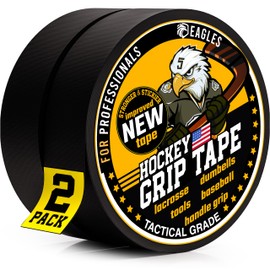 EAGLES Hockey Tape Multipurpose Cloth Tape for Lacrosse Baseball & Softball Bats, Pullup Bars, Sports Gift Perfect for Wrist, Ankle, Foot, Gymnastics Bar Tape, Fde Grip Tape
