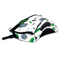 MightySkins Skin Compatible with Razer Deathadder Elite - Science Cartoon | Protective, Durable, and Unique Vinyl Decal wrap Cover | Easy to Apply, Remove, and Change Styles | Made in The USA