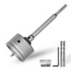 CSOOM Concrete Hole Saw 3-15/16" (100mm) with 220mm SDS Plus
