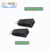 ZJKJHJY Type-C Male to Mini USB Female Adapter [2 Pack]
