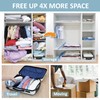 8 Pack Vacuum Storage Bags, Space Saver Bags (2 Jumbo/2