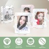 WAYUTO 4PCS Tabletop Photocard Holder 3 Inch Acrylic Kpop Display