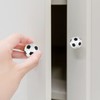 MABAHON 12Pcs Football knobs Handles Soccer Knobs Drawer Knobs Kids
