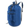 BeeGreen Laundry-Bag-Backpack-Heavy-Duty, Royal Blue Nylon Drawstring Portable Laundry Backpack Tall
