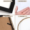 QUTREY Black 4x6 Hanging Picture Frames Set of 2, 4