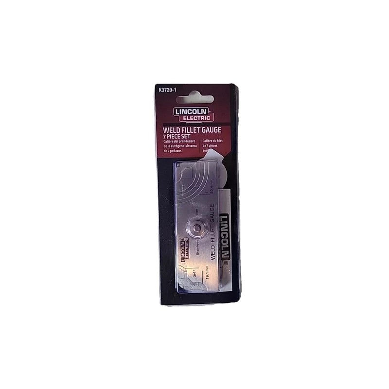 Lincoln Electric K3720-1 Weld Fillet Gauge - 7 Piece Set