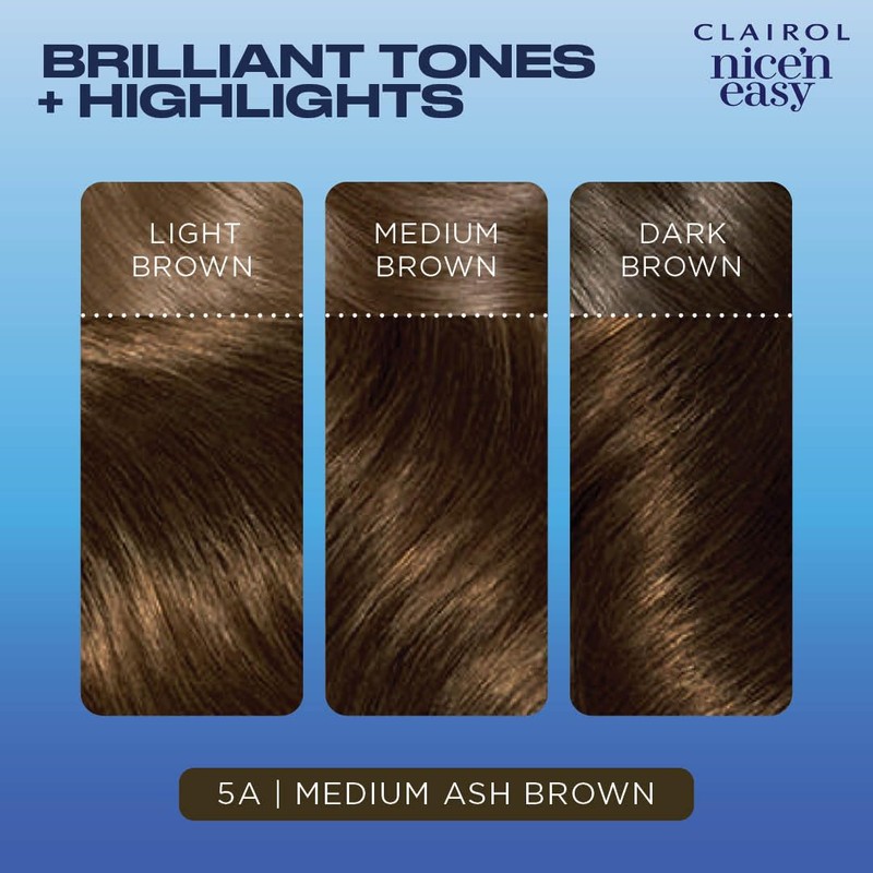 Clairol Nice'n Easy Crème, Natural Looking Oil Infused Permanent Hair