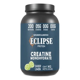 Creatina Monohidratada Eclipse Protein 1kg 200 Servicios                                                                                              