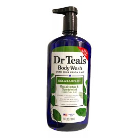 Dr Teals Jabon Body Wash Con Sal Epsom Dr Teals Eucalipto