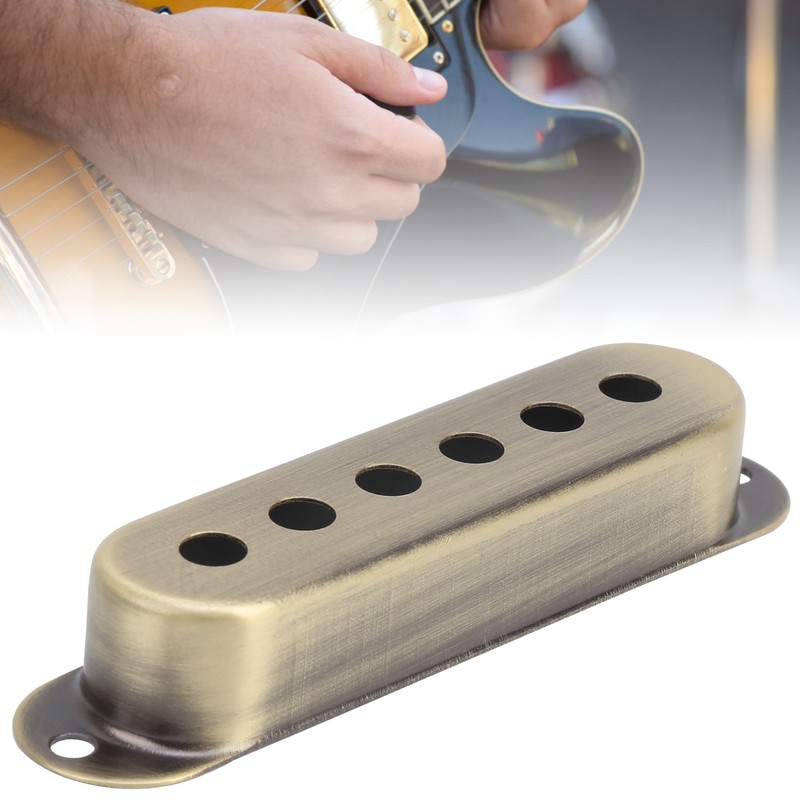 3Pcs Single Pickup Cover Brass 48mm/50mm/52mm Musical Instrument Accessories for