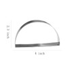 Keewah Bunting/Taco/Half Round Cookie Cutter - 4 x 2.3 inch