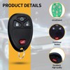 Keyless Entry 2 Pack Keyless Entry Remote Key 4 Buttons