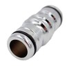SpiceFlow | 2-Way Quick Connector | Chrome/Brass | 3/4 Inch