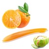 2 Pcs Citrus Peeler Set - Long Handle Fruit Tool