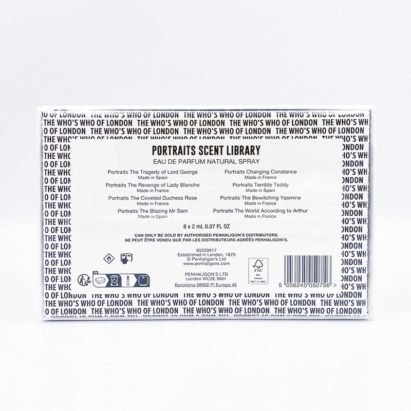 Penhaligon's Portrait Scent Library 2ml x 8 types set /