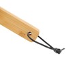 Long Pizza Oven Brush with Scraper Mounted Metal Bristles Pizza