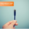 1aTTack.de 1,0m - blau - 1 Stück CAT.7 Netzwerkkabel Patchkabel