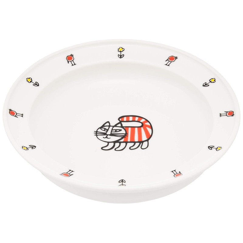 Yamakasyoten Lisa Larson 5.5 inches Universal Plate with Baby Mikey