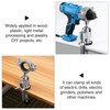 LALAFINA 1Pc Electric Drill Bracket Vise Holder for Tabletop Rack