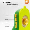 Maíz Bocina Bluetooth/radiofm/am/swusb/tf Card Forma De Aguacate Color Rosa