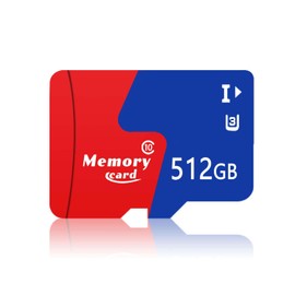 MINHGEIG Memory Card UHS-IU 3K UHD Read Speed 100 MB/s High Speed File Transmission Waterproof Temperature Resistant Anti-Magnetic X-Ray JK35-B(512GB)