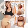 Werena Tummy Control Thong Shapewear for Women Seamless Shaping Thong