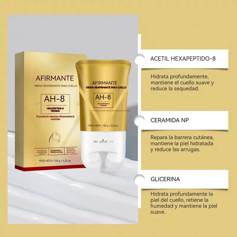 Crema Reafirmante Cuello Rulos Hidratante