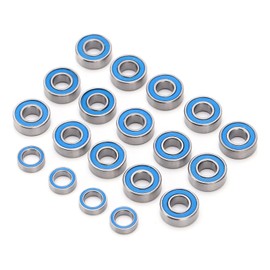 19Pcs RC Wheel Bearing Kit, Stainless Steel RC Car Sealed Bearings for Traxxas 1/10 2wd Slash Stampede Rustler