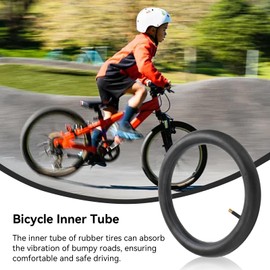 Bicycle Inner Tubes, 12 x 1.75/1.95 Anti-Puncture Tube Bicycle Inner Tube Tyre, Road Thickening Rubber Tube for MTB Road Bikes