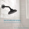 OFFO Shower Arm with Flange, 10 Inches Oil Rubbed Bronze