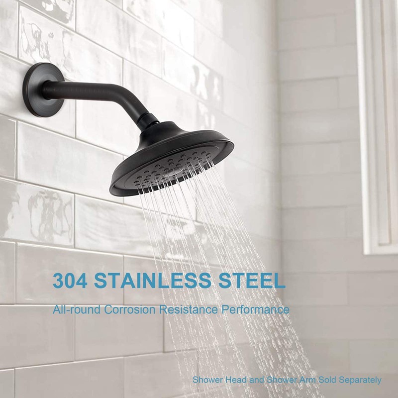 OFFO Shower Arm with Flange, 10 Inches Oil Rubbed Bronze