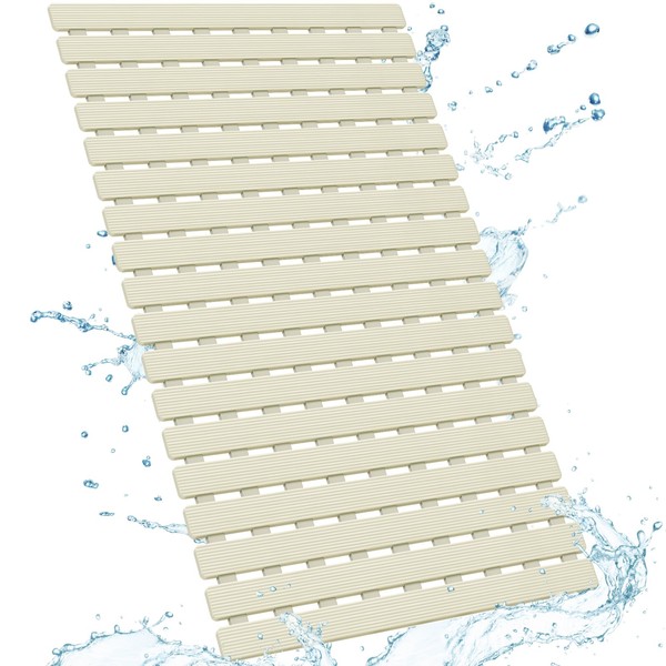 Yolife Non Slip Bath Mat Quick Drain Shower Floor Mat