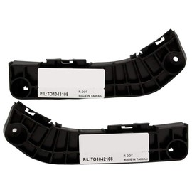 Parts N Go 2007-2011 Camry Bumper Bracket Front Driver & Passenger Side Brackets LH/RH - 5253606020, 5253506030, TO1042108, TO1043108