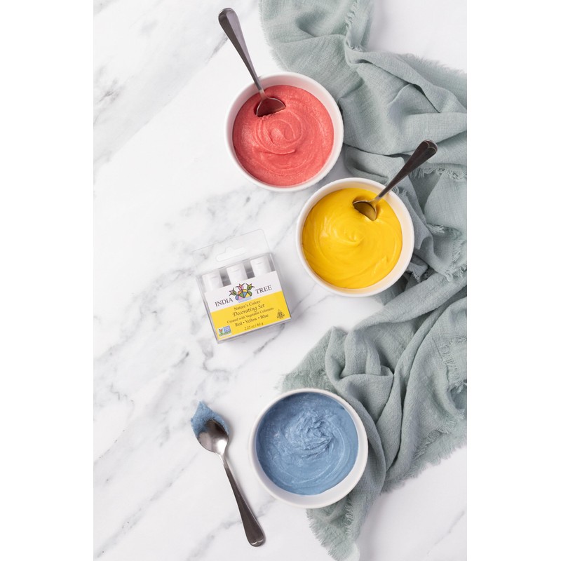 Natural Liquid Food Coloring Set – Plant-Based, Dye-Free, Non-GMO, Allergen-Free,