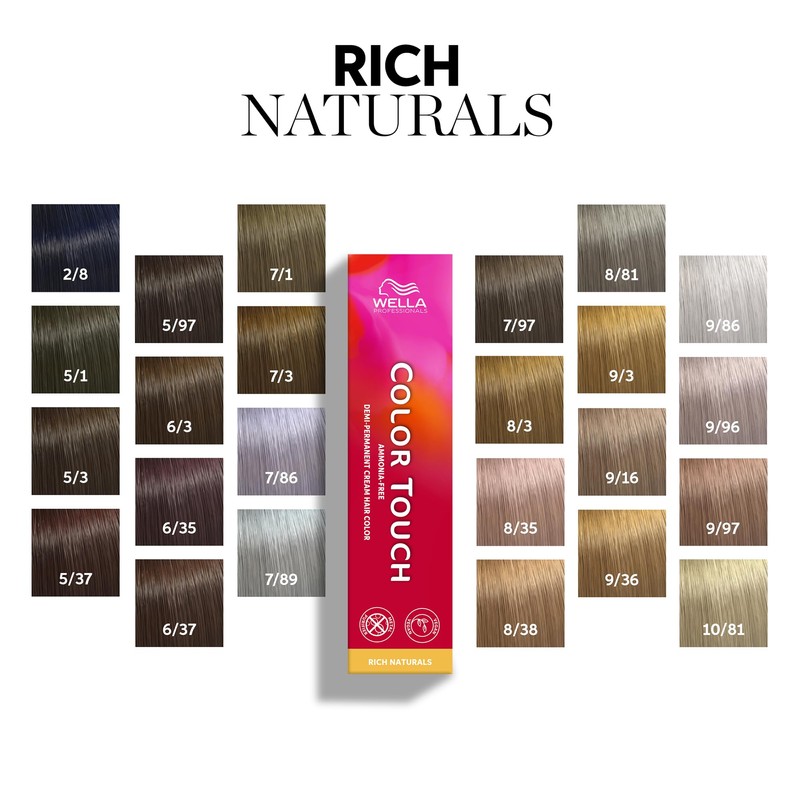 Wella Color Touch Rich Naturals 7/89 60 ml