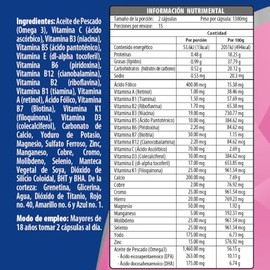 Prenatal Multivit Vitaminas Mujer Acido Folico Omega Capsulas Softgels Complemix Meses Multivitaminico Formulado Minerales Maklen