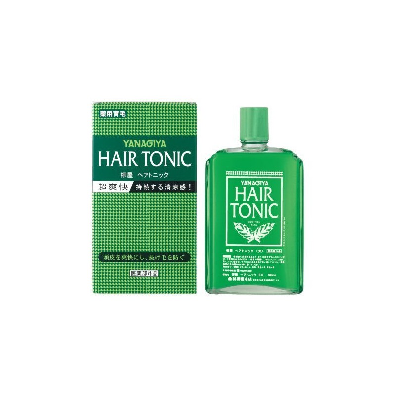 Yanagiya Hair Tonic Large 12.2 fl. oz. (360 ml)