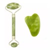 CB Rodillo Masaje Facial De Jade + Guasha Rejuvenece Kit