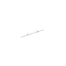 BridgePro Stainless Steel Rotisserie Rod & Fork for BBQ and Air Fryers (45 x 6.5 x 2 cm) - 36L Airfryer