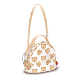 Trudi Teddy Love Shoulder Bag Mini Spring Children's Shoulder Bag with Teddy Bear Motif Travel and Leisure Accessories 16 x 14 x 5 cm Teddy Love Model 19462