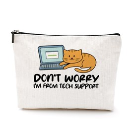 Cute Cat Makeup Bag Cat Cosmetic Bag Cat Gifts for Women Cat Mom Gifts Cat Lover Gifts for Women Girls Daughter Teens Sister Best Friends Boss Inspirational Funny Christmas Birthday Friendship Gifts