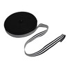 1 Roll 50 Yards Black and White Striped Webbing Home