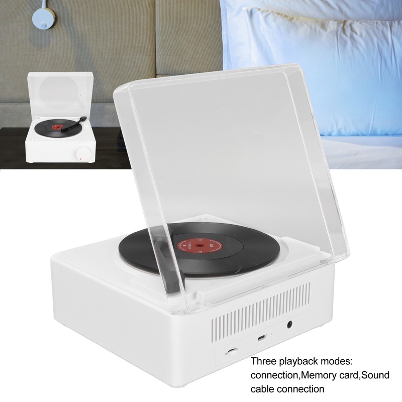 X11 Bluetooth Alarm Clock Speaker 360 Degree Stereo Sound Retro