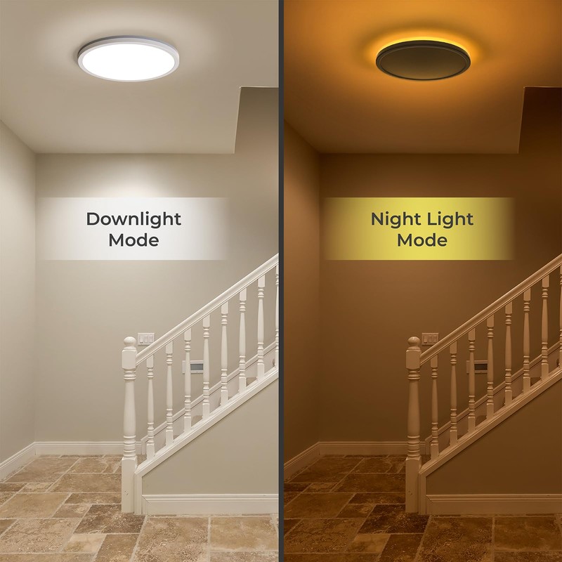 Matane LED Ceiling Light Dimmable 18W, Ceiling Lamp with Remote