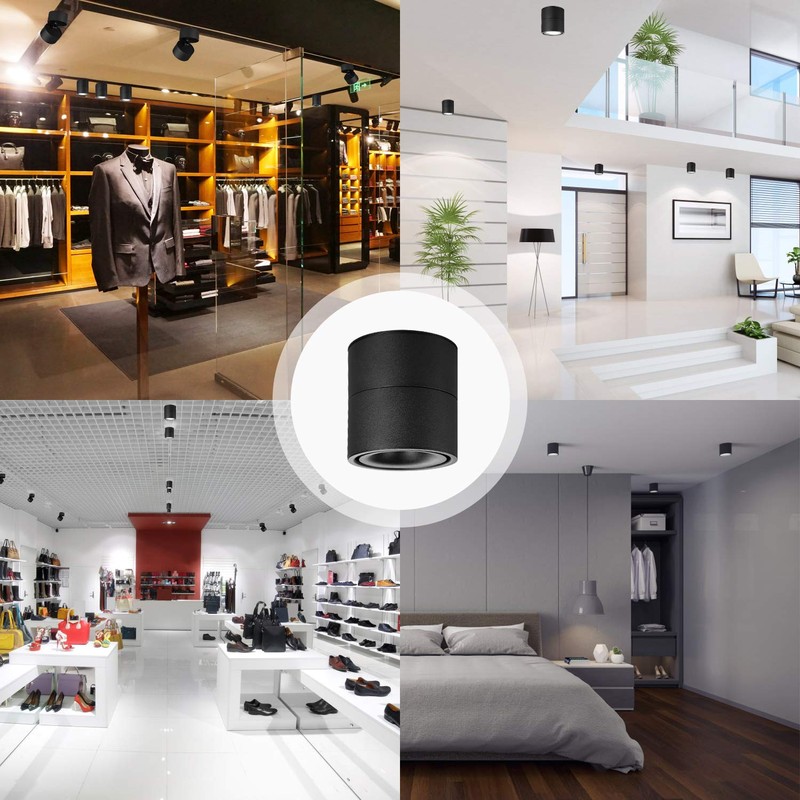 LED Ceiling Spotlight - Wall Light 360°Adjustable Ceiling Downlight COB