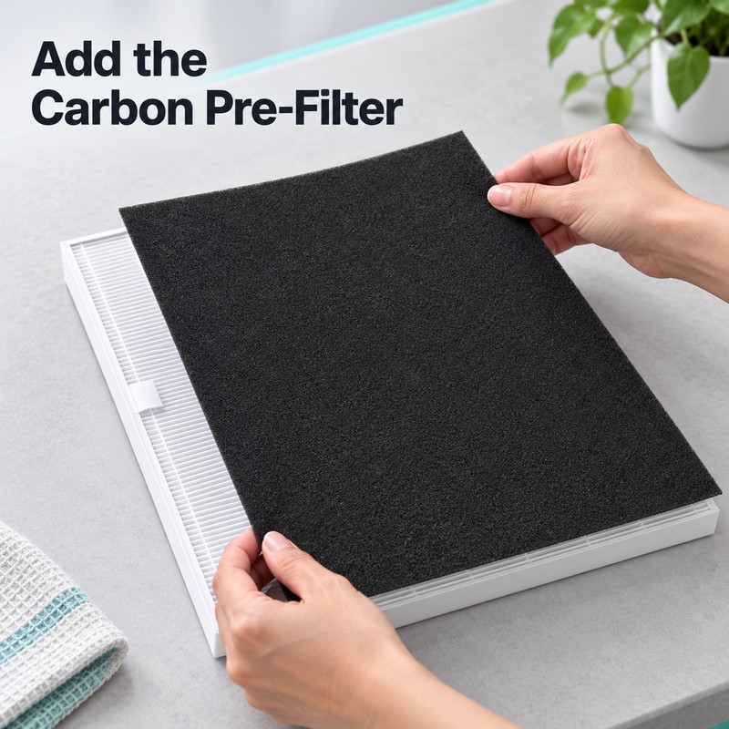 115115 Replacement Filter A Compatible with Winix C535, 5300, 6300,