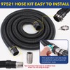 Extended 28-FT 97521rv sewer hose kit - Perfect Match for
