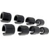 Design61 Clamping Shell Glides, Set of 8, Chair Glides, Floor