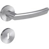 Griffwerk Door Handle Set Crystal Stainless Steel Matt BB